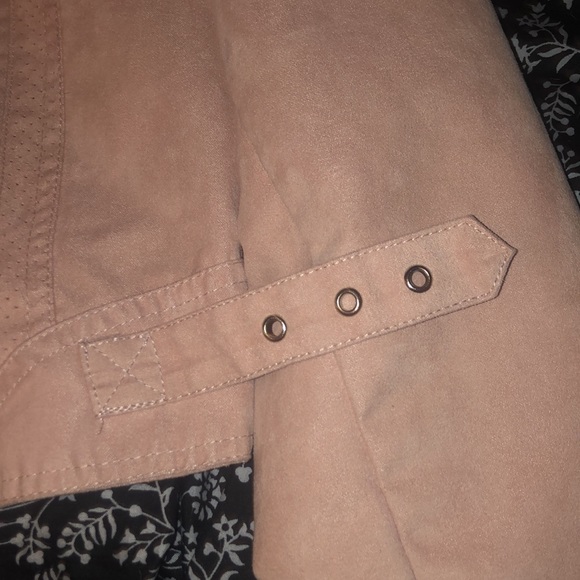 pink biker jacket - Picture 4 of 6